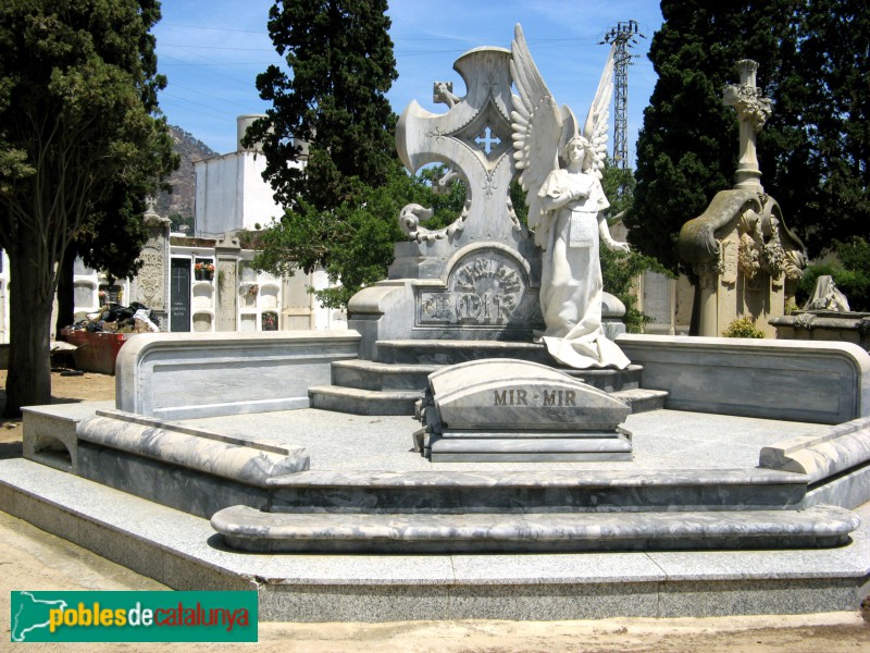 Vilassar de Mar - Cementiri. Sepulcre Mir-Mir