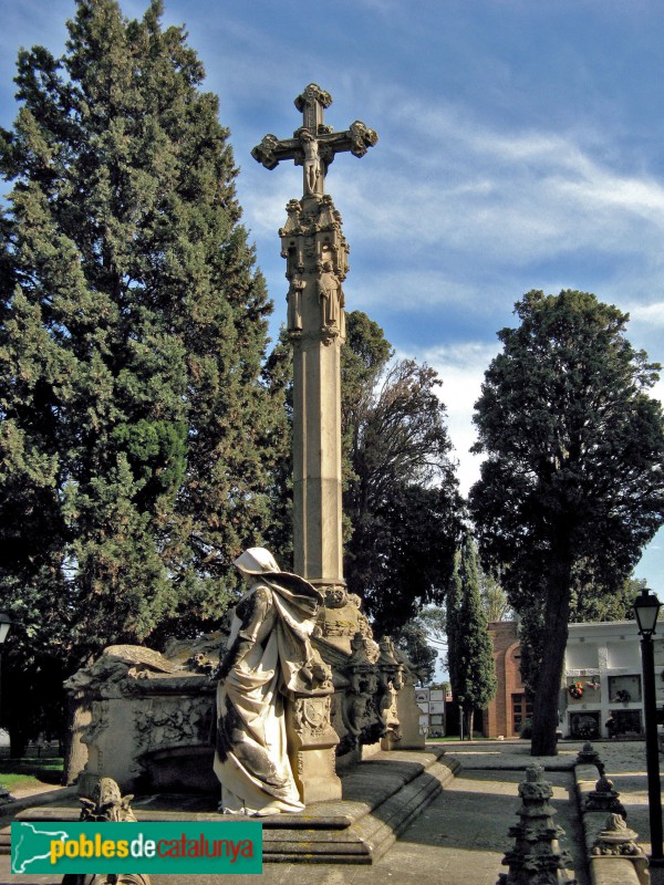 Alella - Cementiri. Panteó Borrell