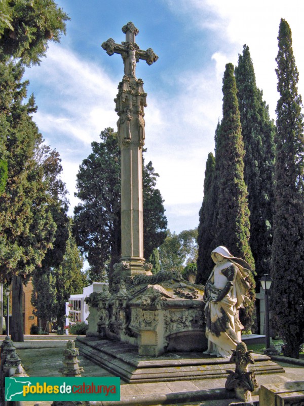 Alella - Cementiri. Panteó Borrell