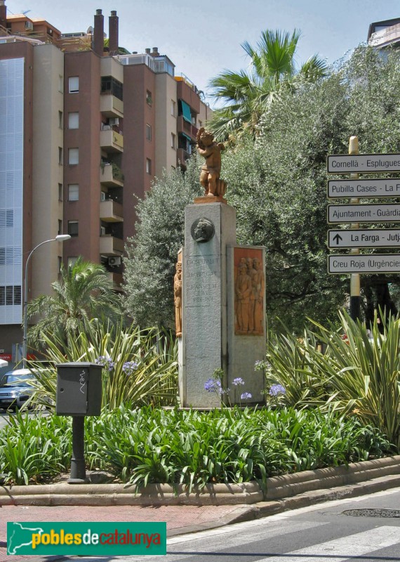 L´Hospitalet de Llobregat - Monument a Clavé