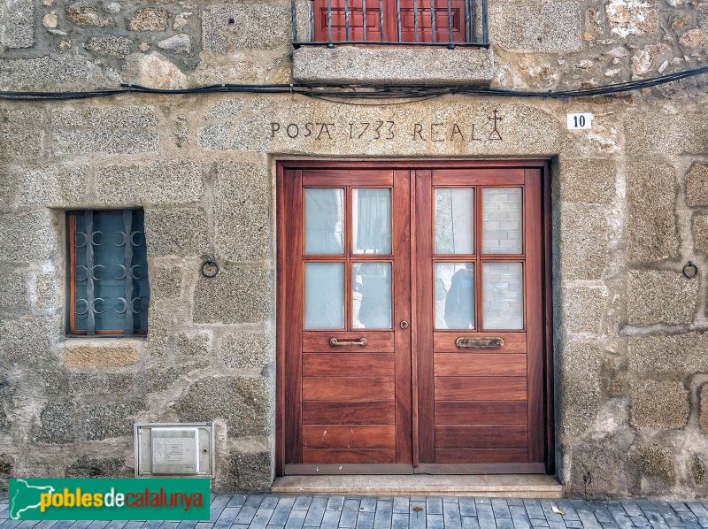 La Jonquera - Carrer Vell, casa de la Posta Real (Foto: Gas Mountain, 2020) La Jonquera - Carrer Vell, casa de la Posta Real