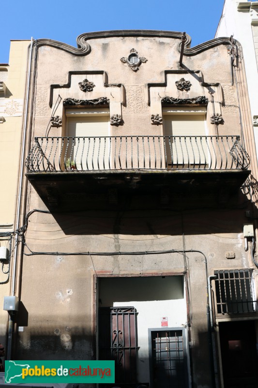 Barcelona - Casa veïna (Saragossa, 94), del mateix arquitecte (Foto: Albert Esteves, 2020) Barcelona - Casa veïna (Saragossa, 94), del mateix arquitecte