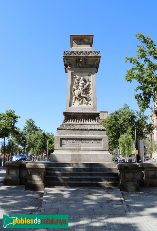 Barcelona - Monument a Antonio López (Foto: Albert Esteves, 2020) Barcelona - Monument a Antonio López