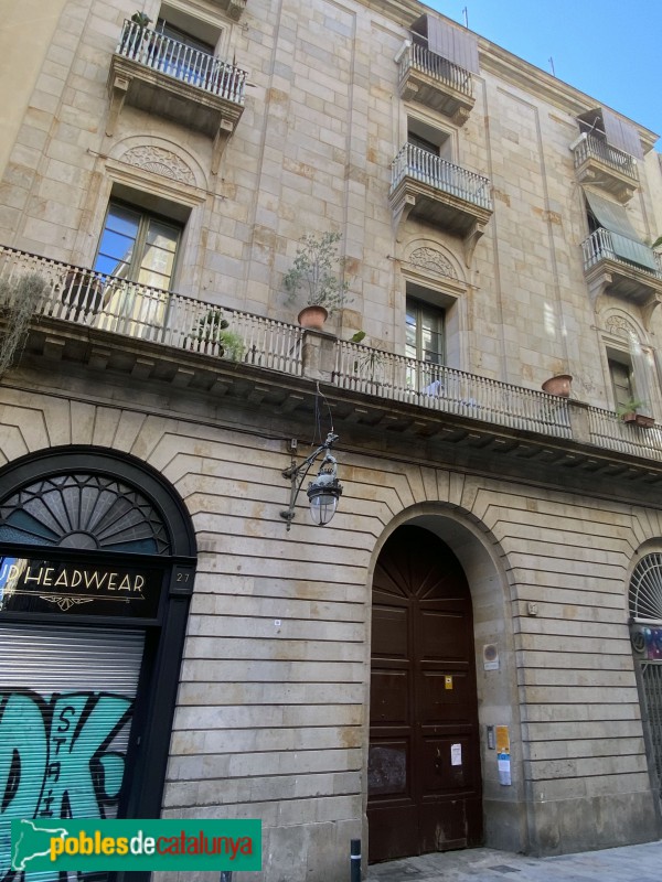 Barcelona - Casa Castanyer (Antic Atheneum Polytechnicum)