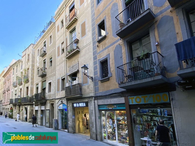 Barcelona - Carrer Sant Pere Més Baix (Foto: Albert Esteves, 2020) Barcelona - Carrer Sant Pere Més Baix