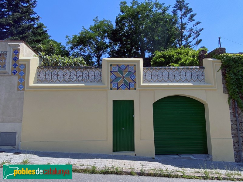 Barcelona - Dominics, 29. Tanca del jardí