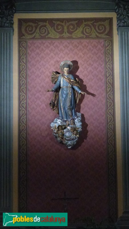 Taradell - Església Sant Genís. Sant Genís (Foto: Graciel·la Vidal, 2017) Taradell - Església Sant Genís. Sant Genís