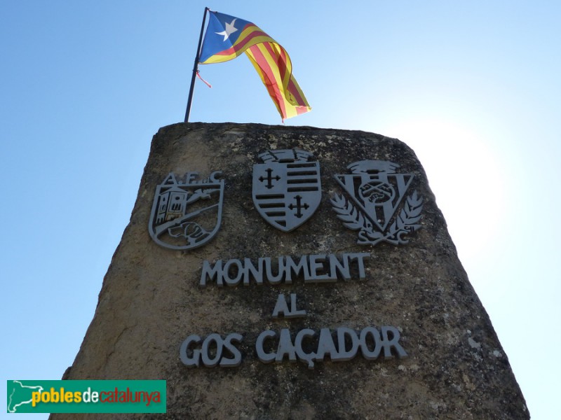 Taradell - Monument al gos caçador (Foto: Graciel·la Vidal, 2017) Taradell - Monument al gos caçador