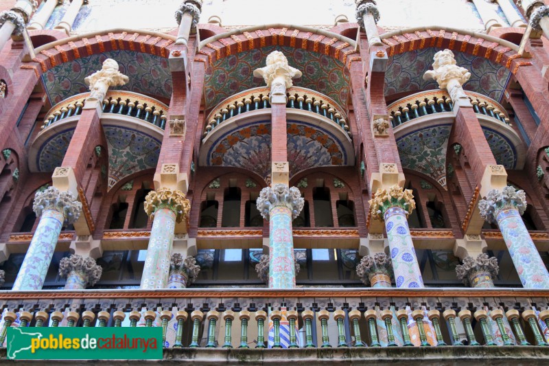 Barcelona - Palau de la Música (Foto: Albert Esteves, 2020) Barcelona - Palau de la Música