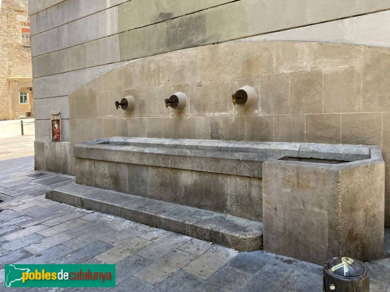 Barcelona - Font de la Plaça de Sant Agustí