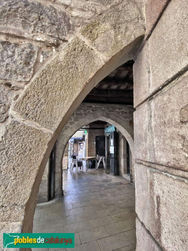 Barcelona - Casa porxada de Sant Agustí Vell (Foto: Albert Esteves, 2020) Barcelona - Casa porxada de Sant Agustí Vell