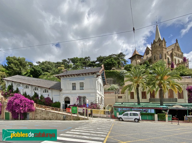 Barcelona - Estació inferior del Funicular del Tibidabo