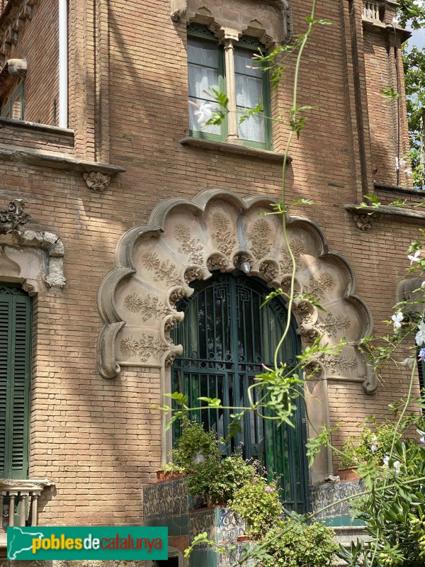 Barcelona - Casa Fornells, Av. Tibidabo, 37 (Foto: Albert Esteves, 2020) Barcelona - Casa Fornells, Av. Tibidabo, 37