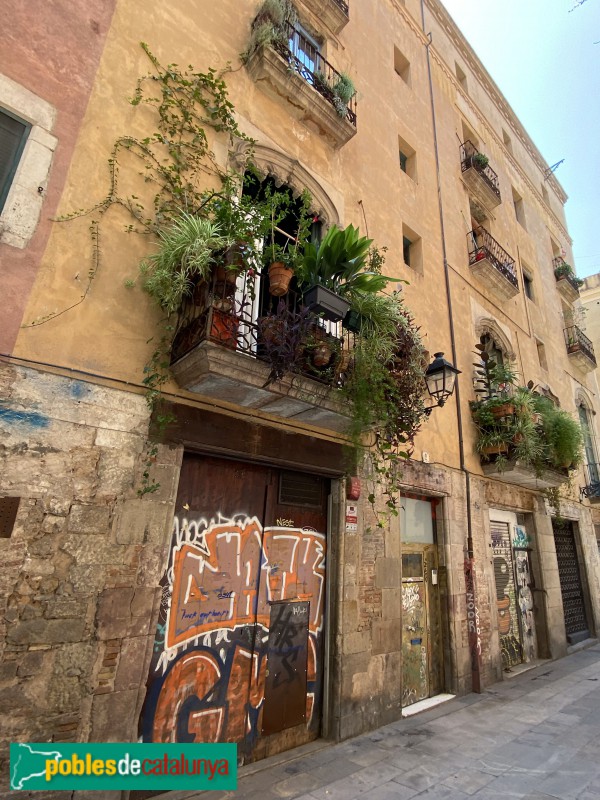 Barcelona - Casa Puigxoriguer o de la Custòdia (Foto: Albert Esteves, 2020) Barcelona - Casa Puigxoriguer o de la Custòdia