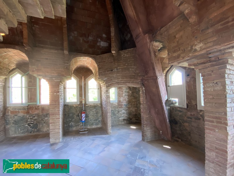 Barcelona - Torre Bellesguard. Interior