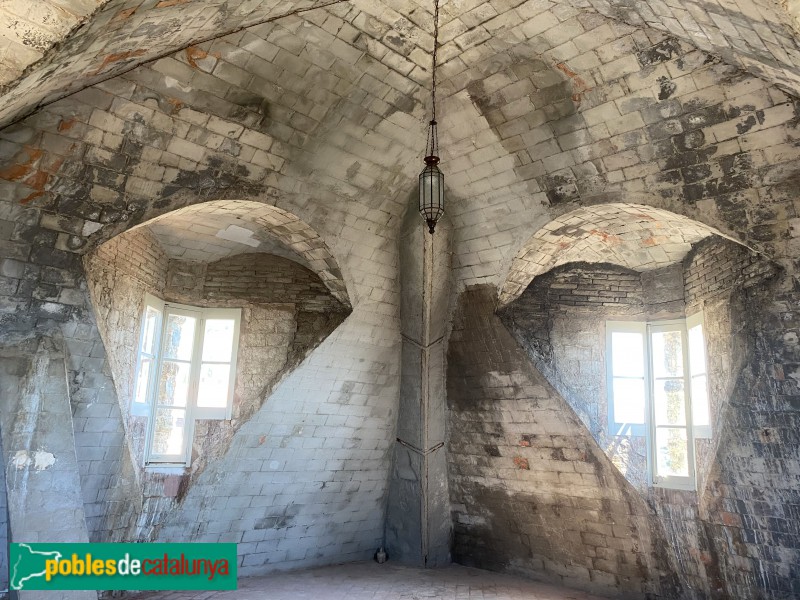 Barcelona - Torre Bellesguard. Interior