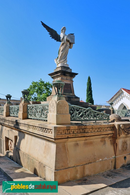 Barcelona - Cementiri de Sant Gervasi. Panteó Rosés-Ricart