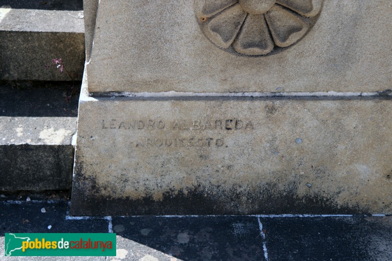 Barcelona - Cementiri de Sant Gervasi. Panteó Rosés-Ricart