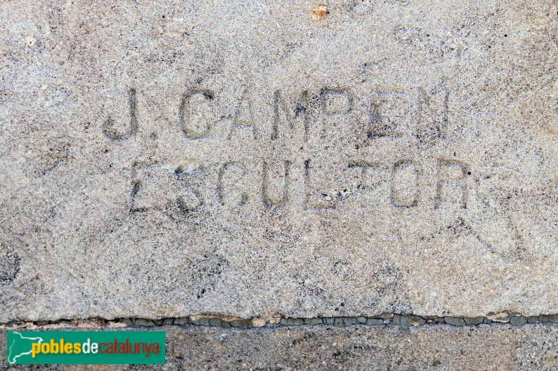 Barcelona - Cementiri de Sant Gervasi. Panteó Palay-Gaudier