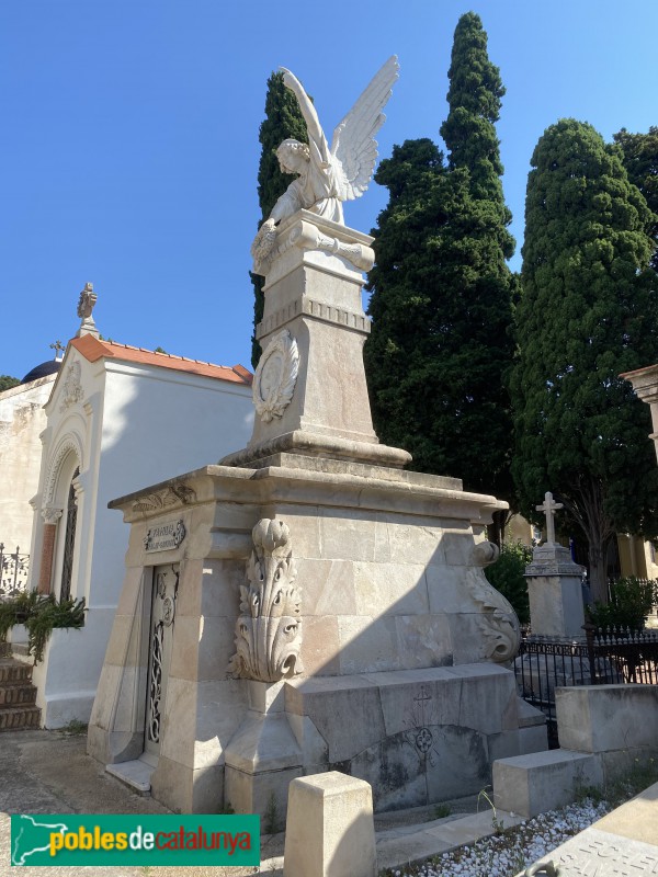 Barcelona - Cementiri de Sant Gervasi. Panteó Palay-Gaudier