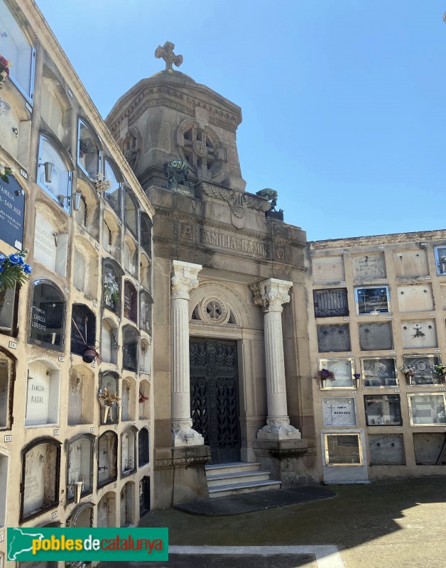 Barcelona - Cementiri de Sant Gervasi. Panteó Ramos