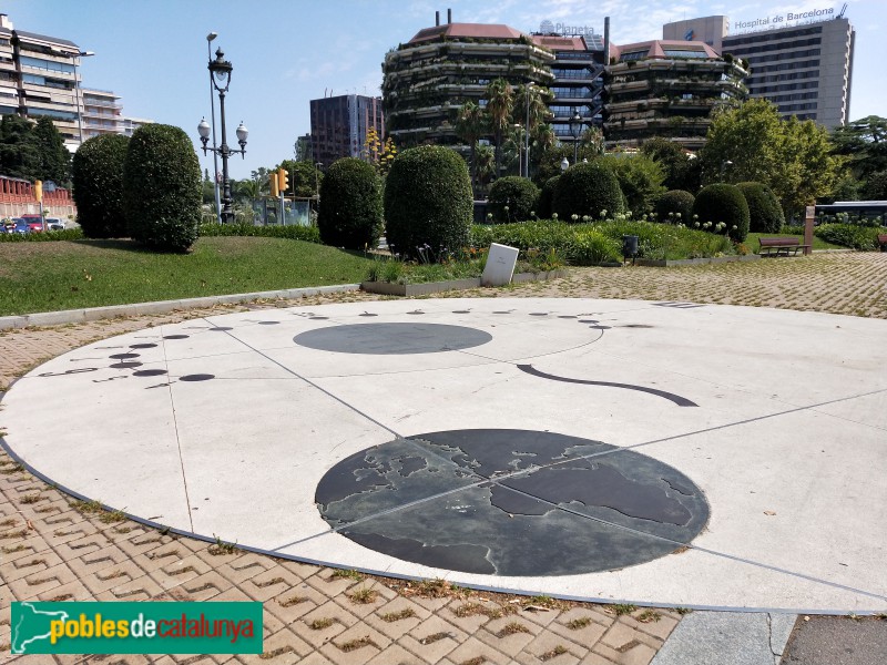 Rellotge de sol de la plaça Reina Maria Cristina