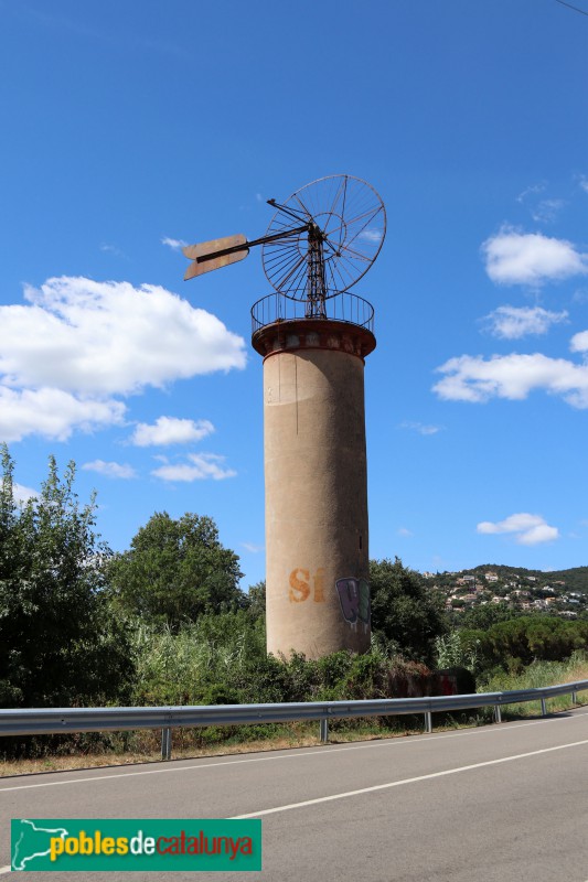 Calonge - Molí de vent de la ctra. de Romanyà