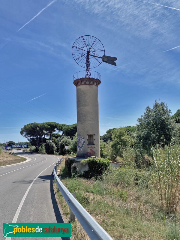 Calonge - Molí de vent de la ctra. de Romanyà