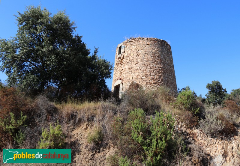Calonge - Molí de Puig Rossell (Foto: Albert Esteves, 2020) Calonge - Molí de Puig Rossell