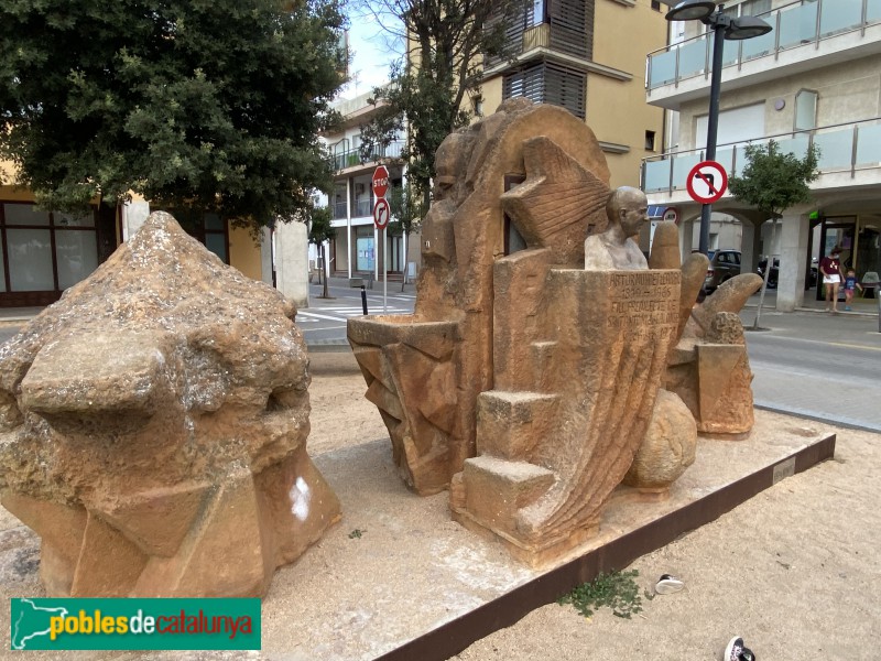 Sant Antoni de Calonge - Monument d'homenatge a Artur Mundet