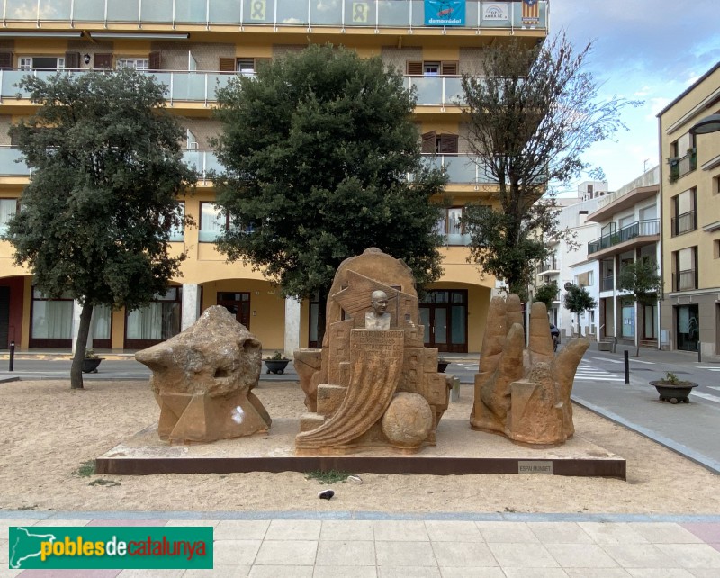 Sant Antoni de Calonge - Monument d'homenatge a Artur Mundet