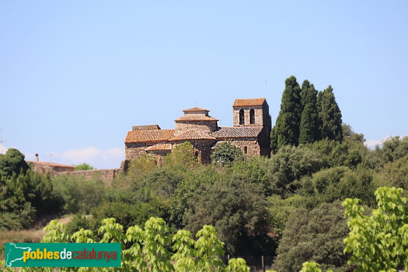 Cruïlles - Monestir de Sant Miquel de Cruïlles (Foto: Albert Esteves, 2020) Cruïlles - Monestir de Sant Miquel de Cruïlles