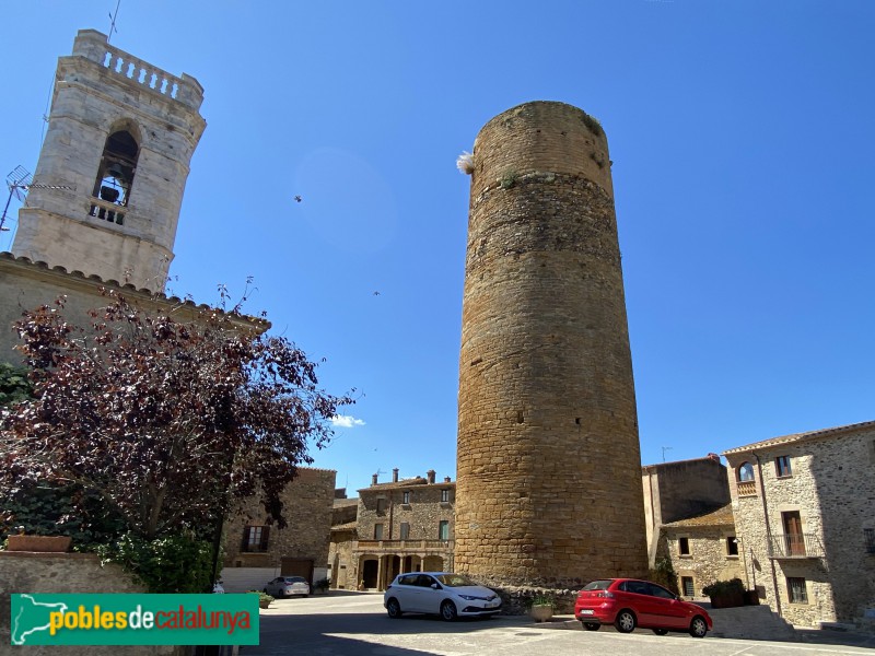 Cruïlles - Torre del castell