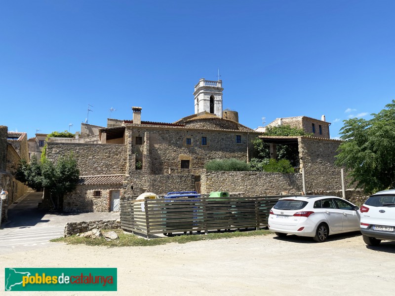Cruïlles - Restes de les muralles (Foto: Albert Esteves, 2020) Cruïlles - Restes de les muralles
