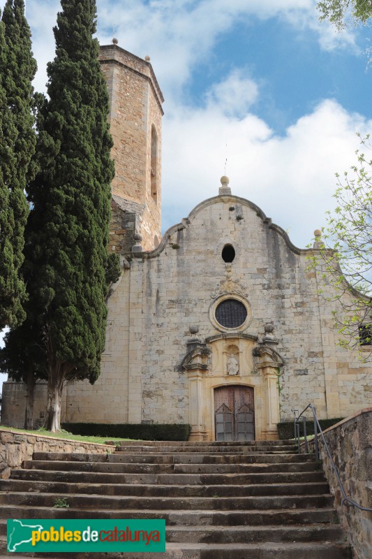 Monells - Església de Sant Genís