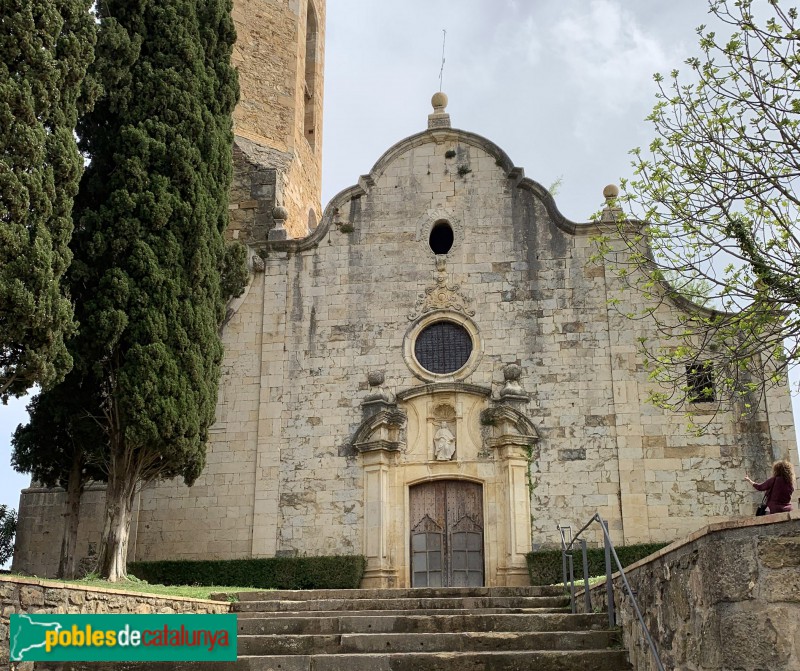 Monells - Església de Sant Genís