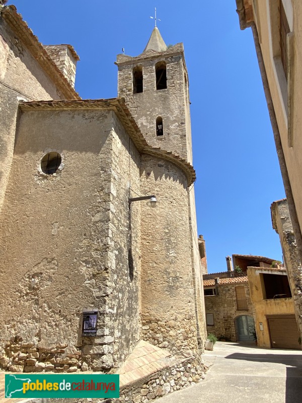 Sant Sadurní de l'Heura - Campanar romànic de Sant Sadurní