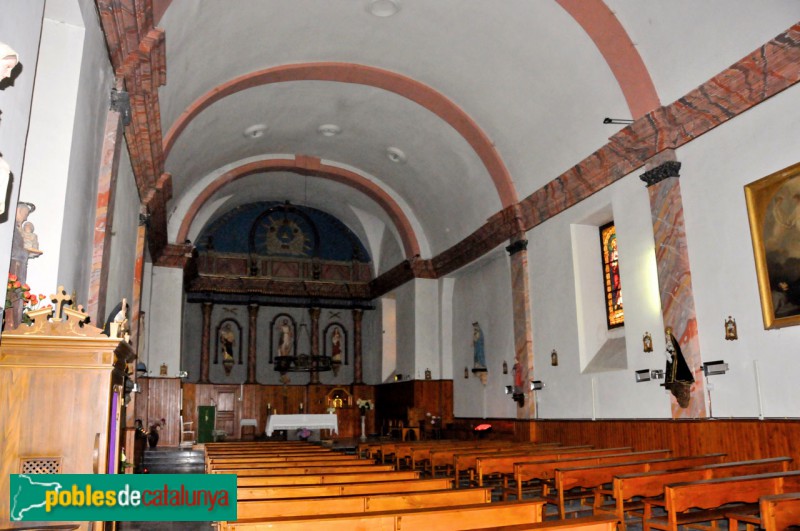 Les - Església de Sant Joan Baptista (Foto: Joan Sánchez Sabé, 2014) Les - Església de Sant Joan Baptista