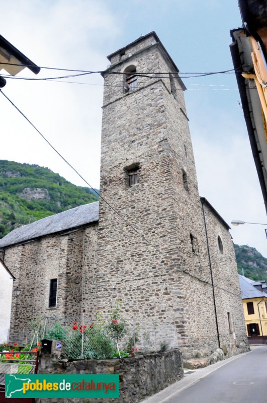 Les - Església de Sant Joan Baptista. Campanar