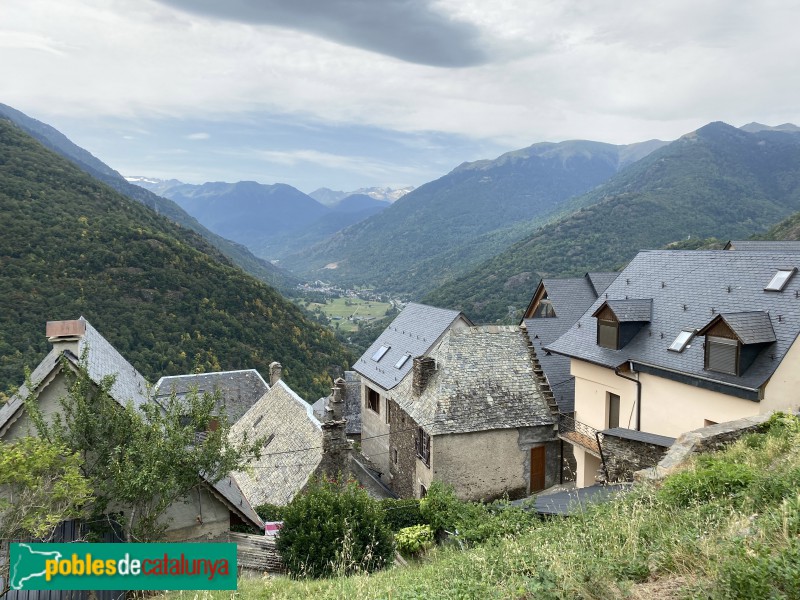 Canejan, en primer terme i la vall de Les al fons