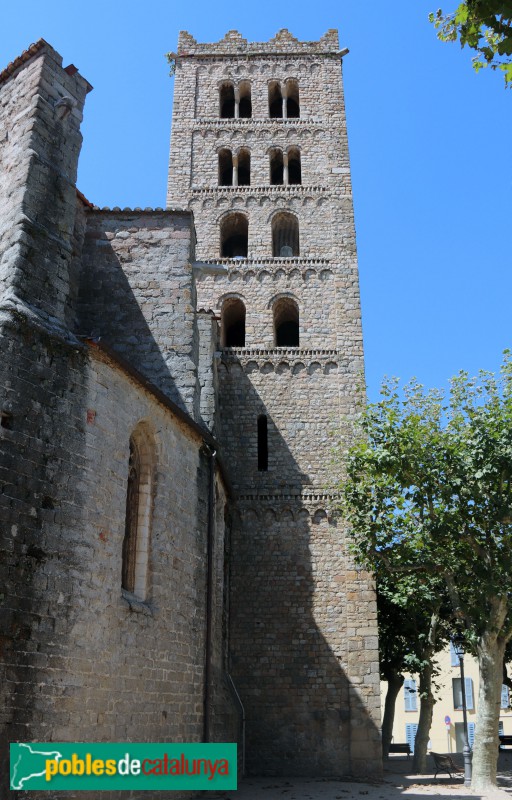 Breda - Església de Sant Salvador. Campanar