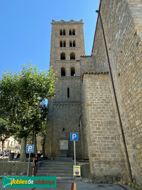 Breda - Església de Sant Salvador. Campanar