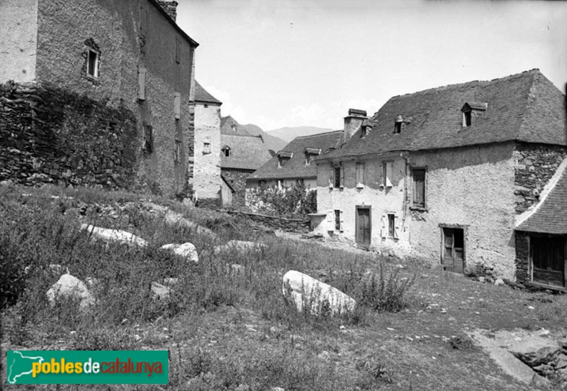 Racó d'Es Bòrdes (Foto: Antoni Maymó -Arxiu Fotogràfic Centre Excursionista de Catalunya-, anys cinquanta) Racó d'Es Bòrdes