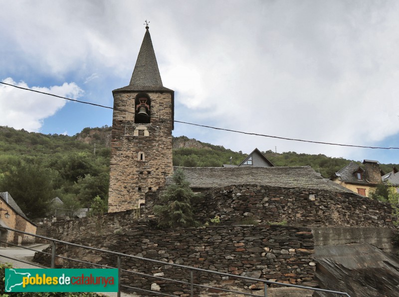 Benòs - Església de Sant Martí (Foto: Albert Esteves, 2020) Benòs - Església de Sant Martí