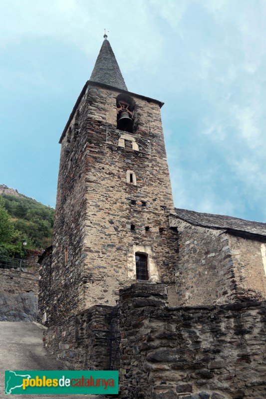 Benòs - Església de Sant Martí (Foto: Albert Esteves, 2020) Benòs - Església de Sant Martí