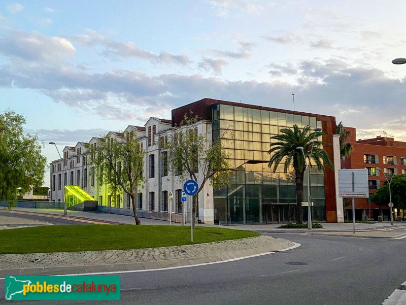 Sant Feliu de Llobregat - Can Bertrand: nau de les seda