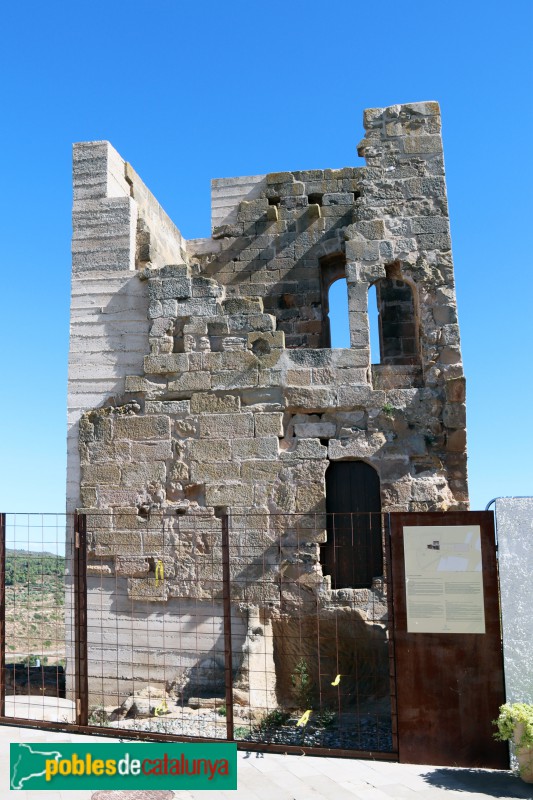 L'Albagés - Castell. Torre nord (Foto: Albert Esteves, 2020) L'Albagés - Castell. Torre nord