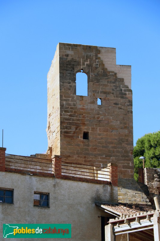 L'Albagés - Castell. Torre nord (Foto: Albert Esteves, 2020) L'Albagés - Castell. Torre nord
