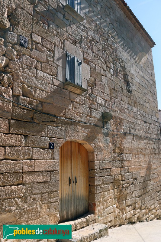 L'Albagés - Castell. Torre sud (Foto: Albert Esteves, 2020) L'Albagés - Castell. Torre sud