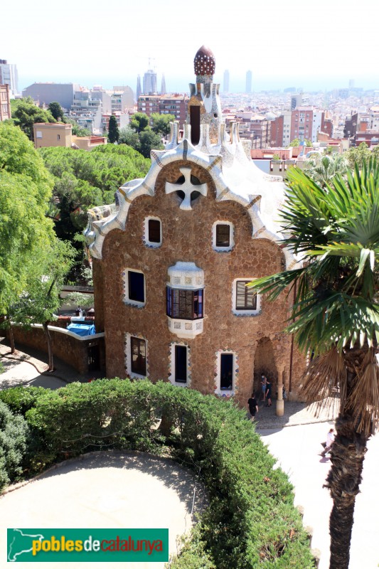 Barcelona - Park Güell. Casa del guarda